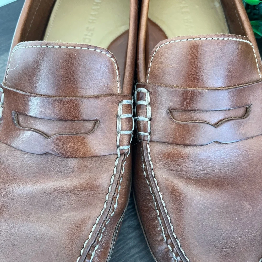 Cole Haan Grant Canoe Penny Loafer Shoes Men’s Size 7.5 M - Picture 4 of 13